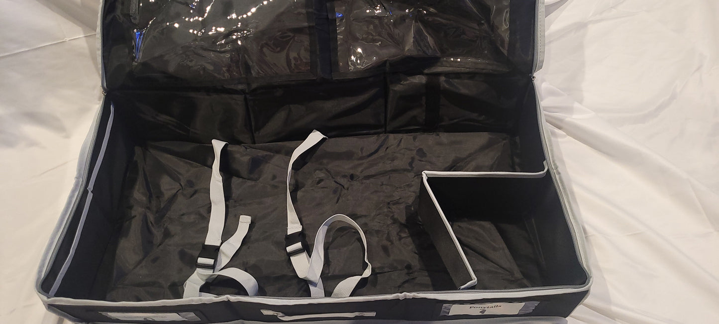 HairganizeHer Caddy (Black with Gray Trim)